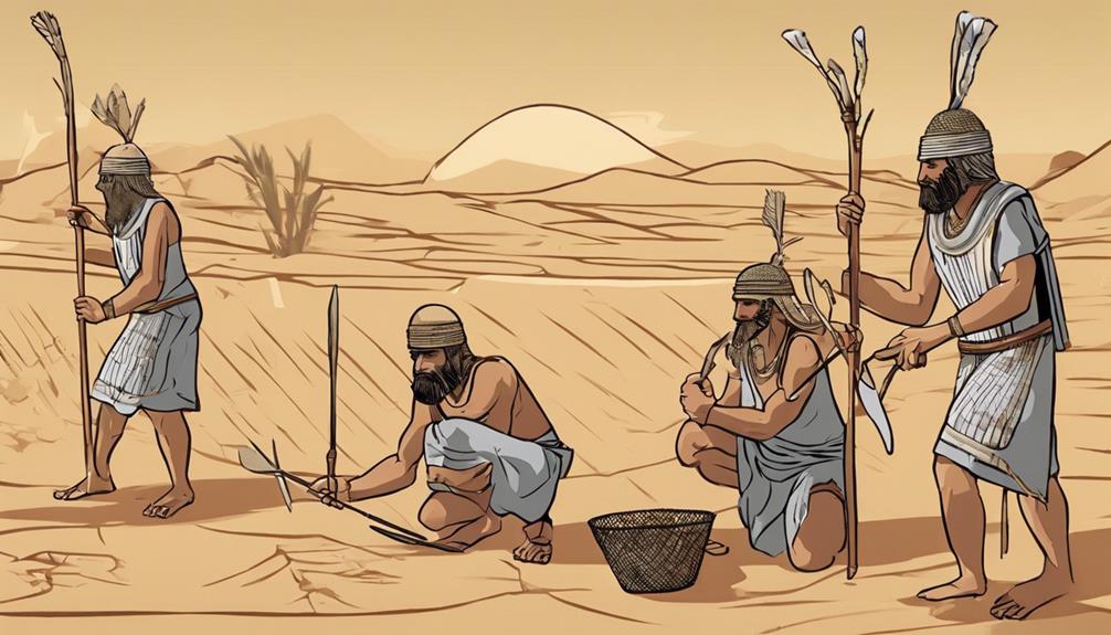 babylonian rabbit hunting methods