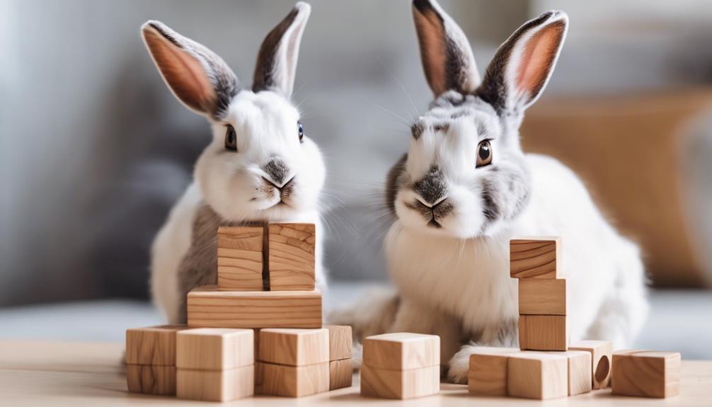 building with wooden blocks