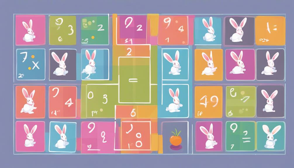 bunny hopscotch educational game