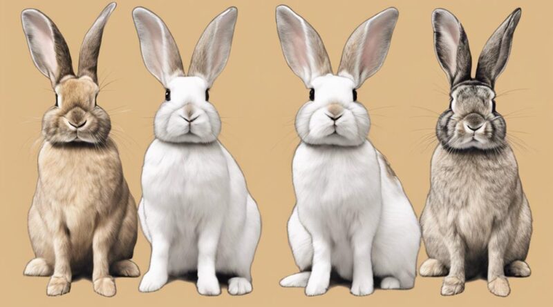 comparative genetic studies rabbits