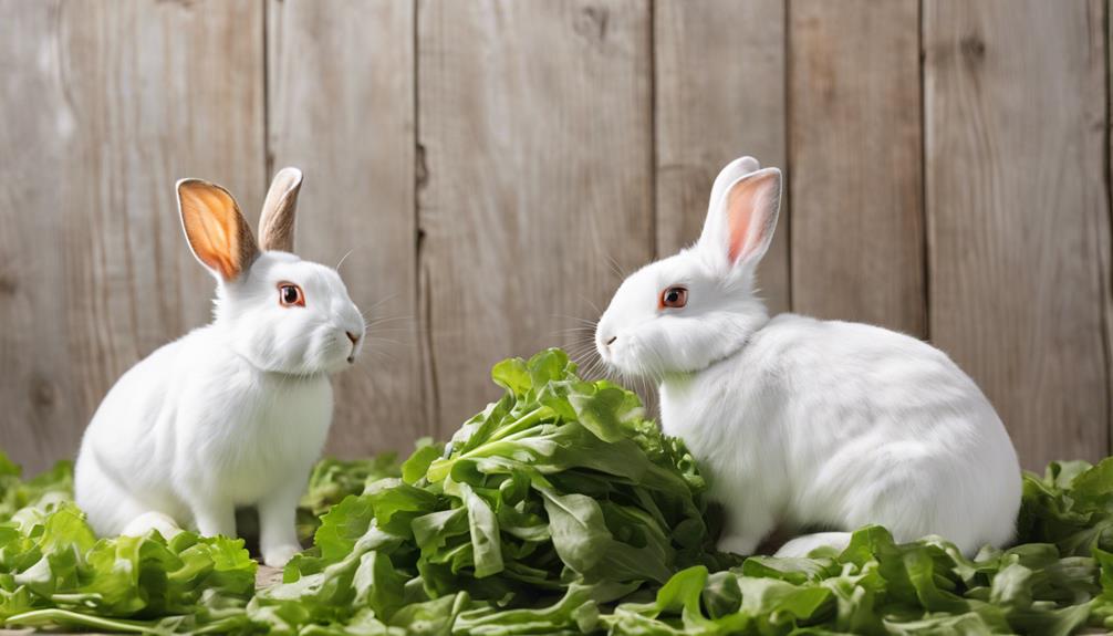 diet shifts in rabbits