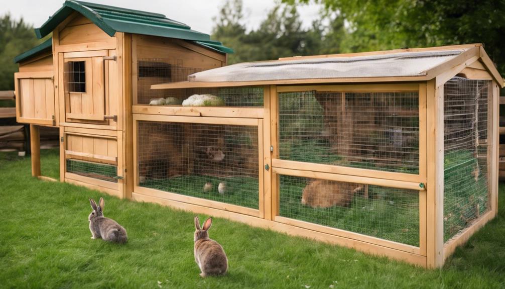 eco friendly rabbit housing design