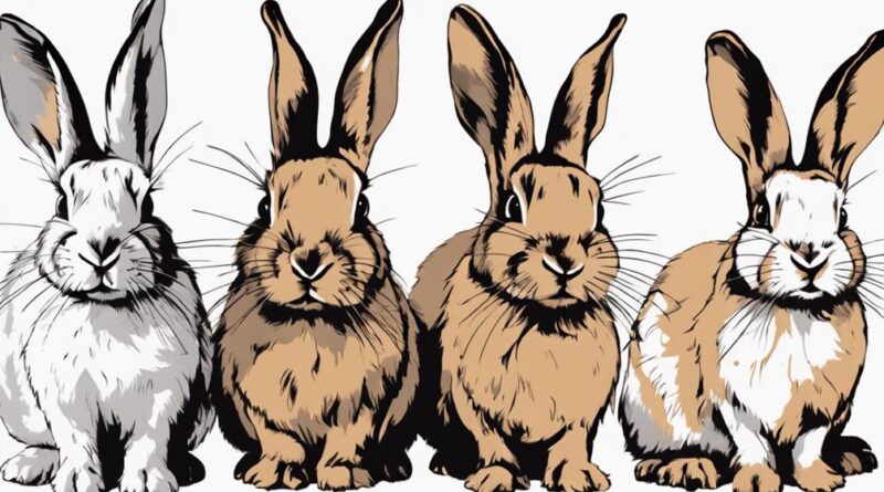 genetic factors in rabbits