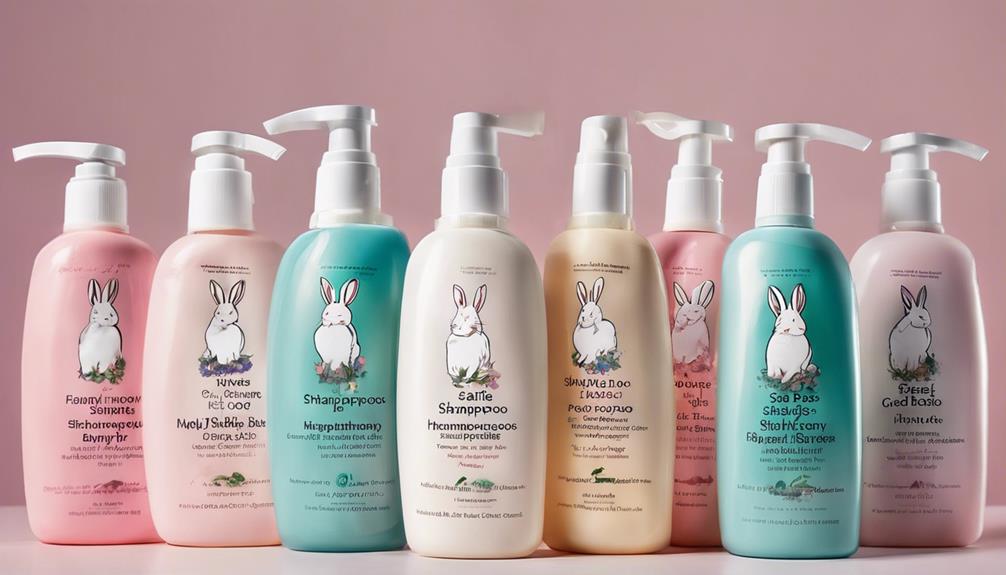 gentle shampoo for bunnies