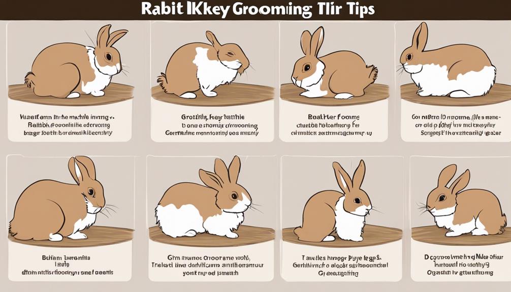 grooming for healthy rabbits