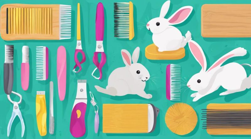 grooming tools for rabbits