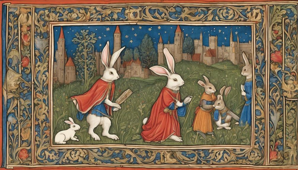 historical depictions of rabbits