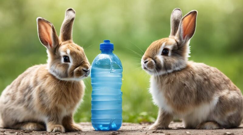 leak proof bottles for rabbits