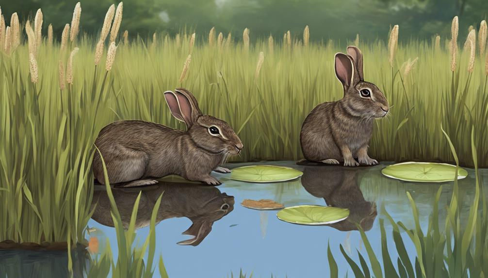 marsh rabbit s preferred habitats