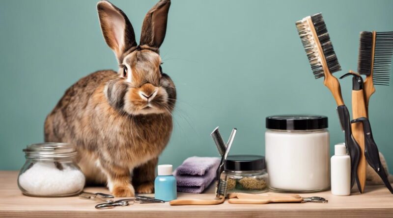 pet rabbit grooming guide