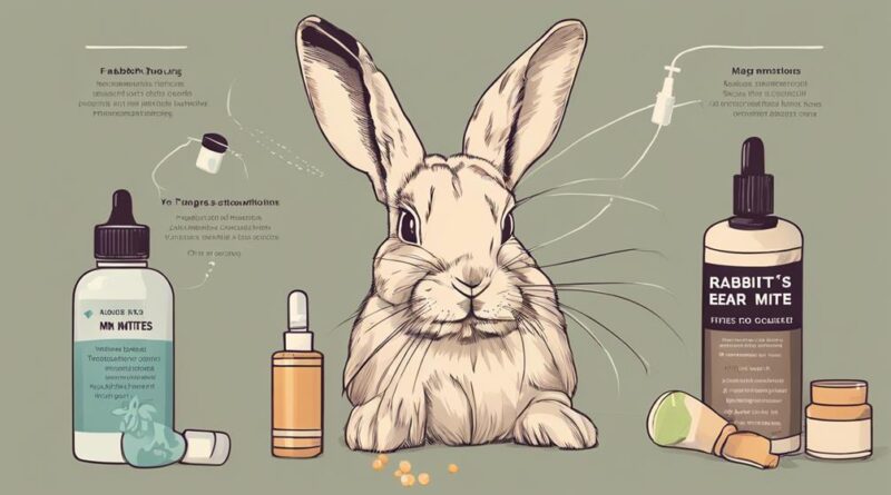 rabbit ear mite care