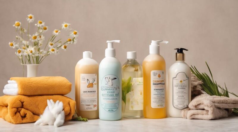 rabbit friendly shampoos for grooming