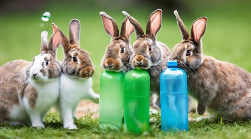 rabbit friendly spill proof bottles