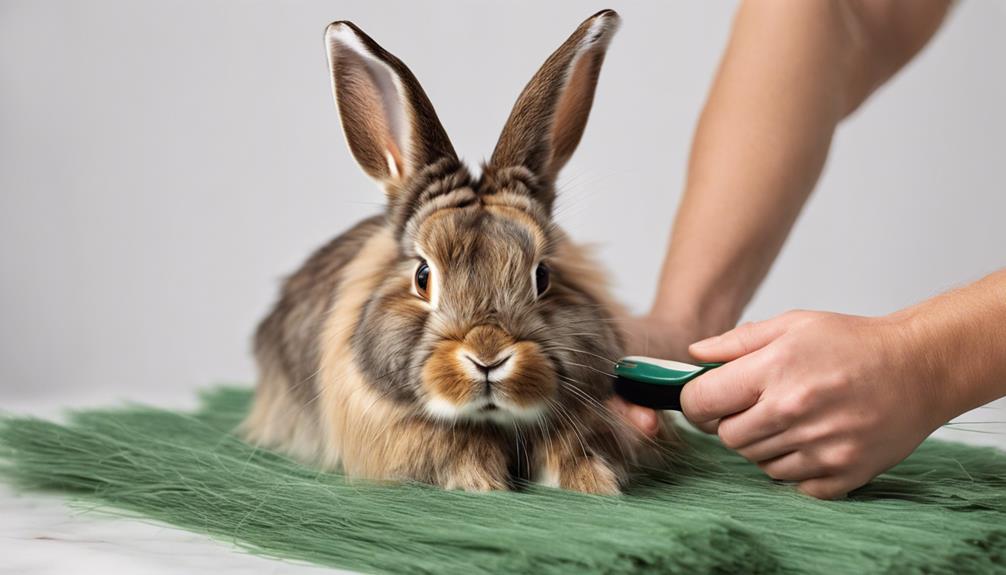 rabbit grooming and care