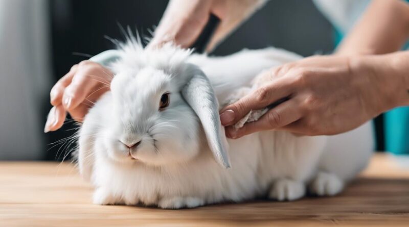 rabbit grooming and hygiene