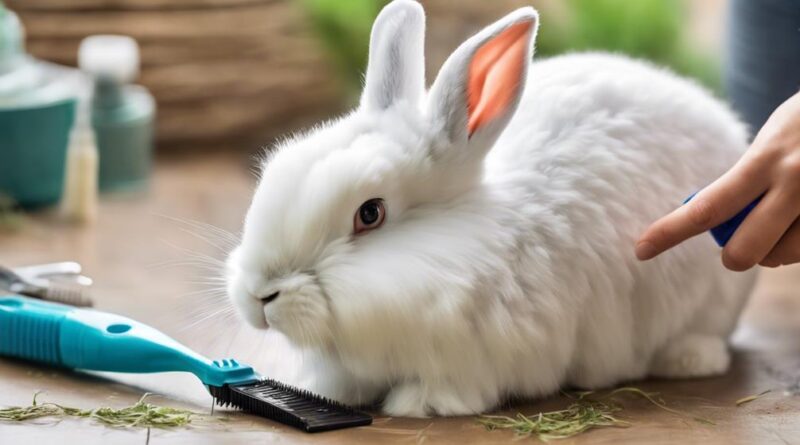 rabbit grooming and hygiene