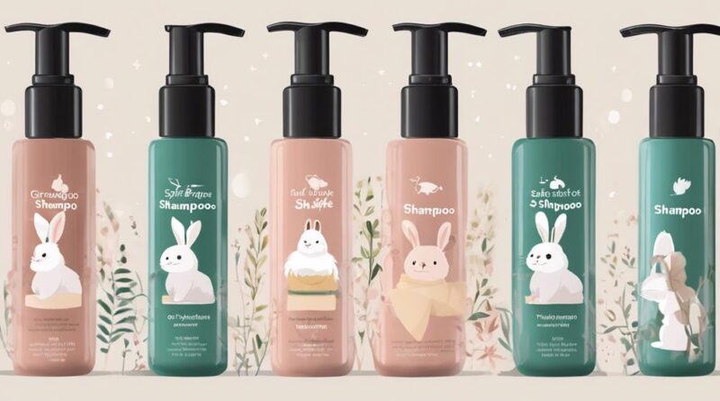 rabbit grooming shampoo choices