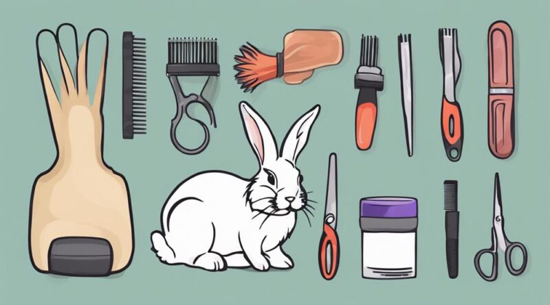 rabbit grooming tool essentials