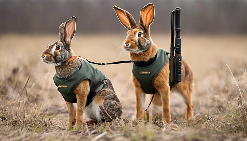 rabbit hunting with beagles