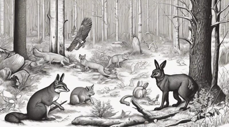 rabbit predators in north america