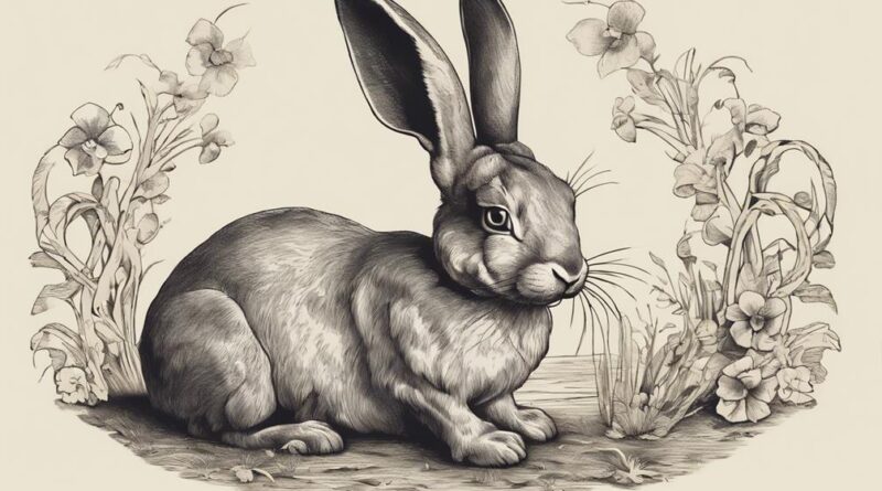 rabbit symbolism in art