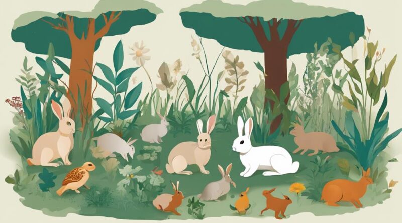 rabbits and biodiversity enhancement