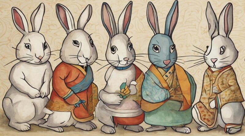 rabbits as symbols in art