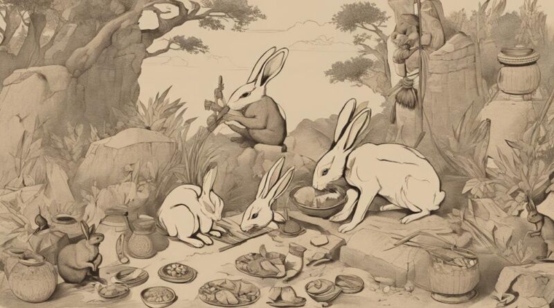 rabbits in ancient societies