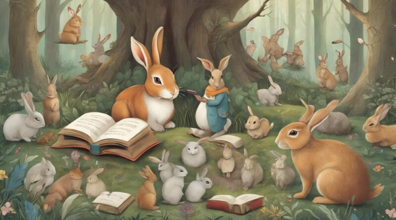 rabbits in literary prominence