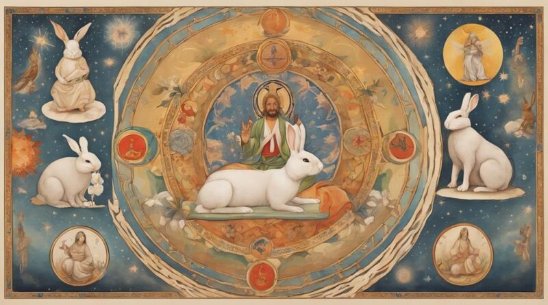 rabbits in religious symbolism