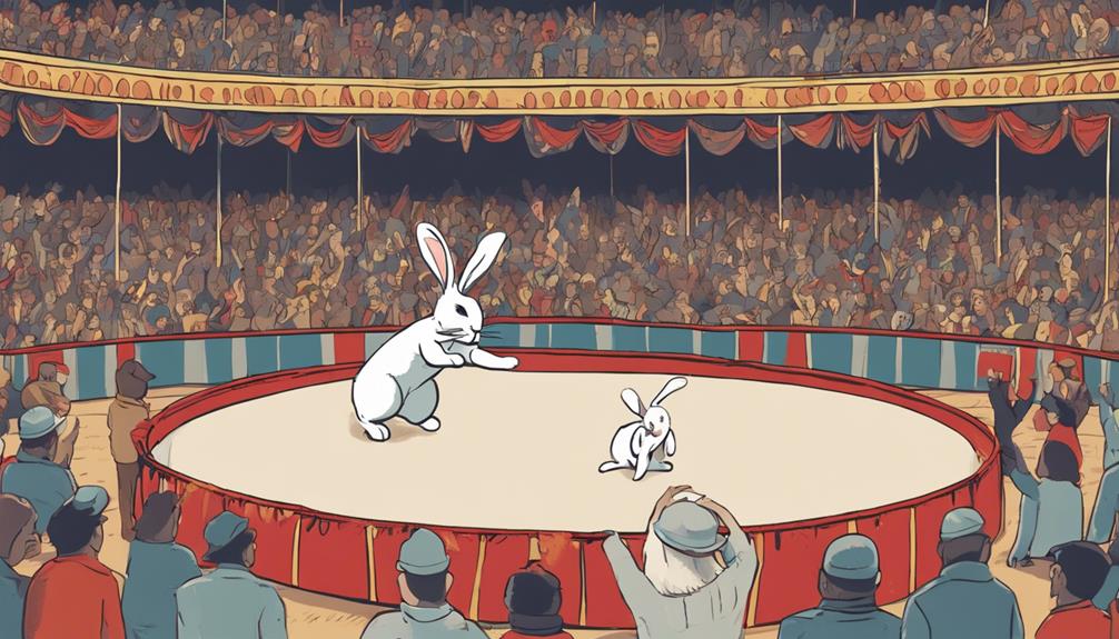 rabbits in show business