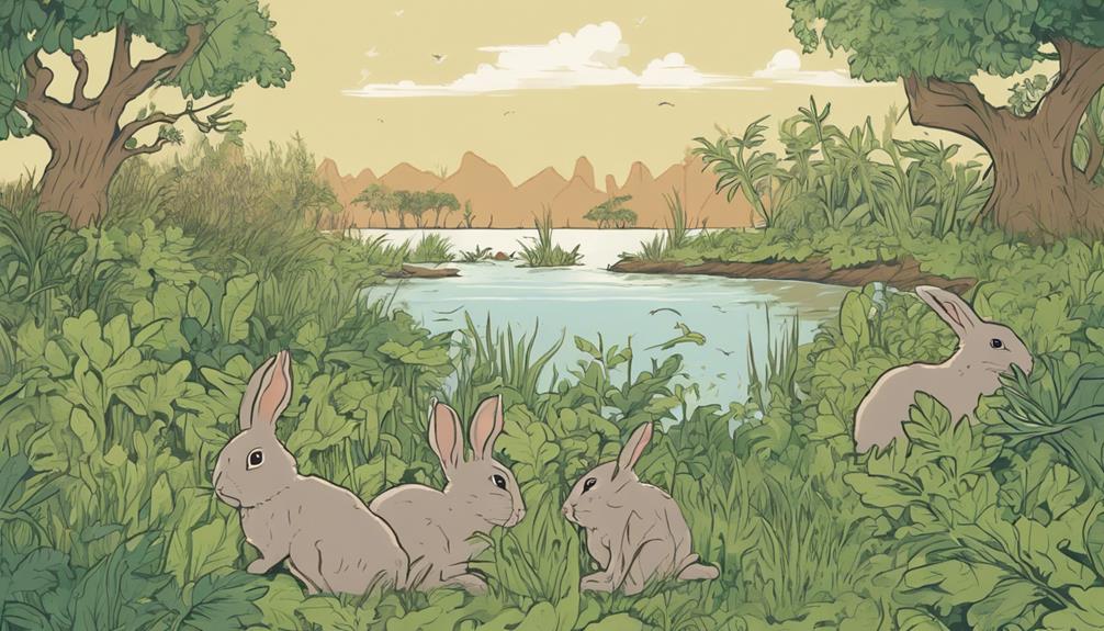 rabbits thrive in islands