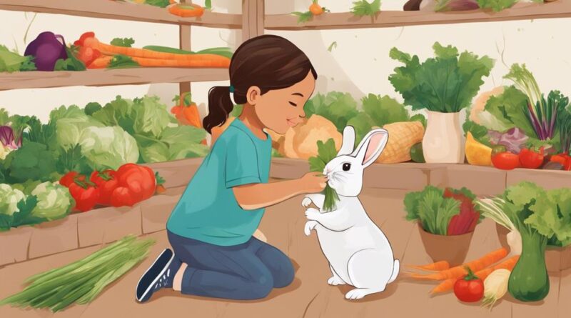 teaching kids rabbit diets