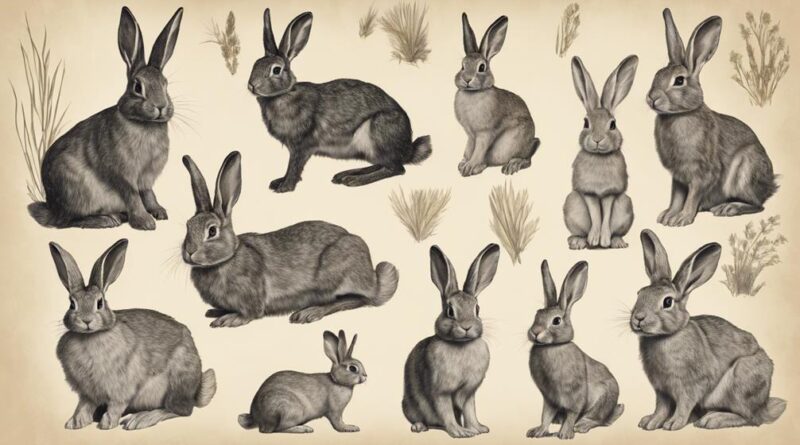 types of wild rabbits