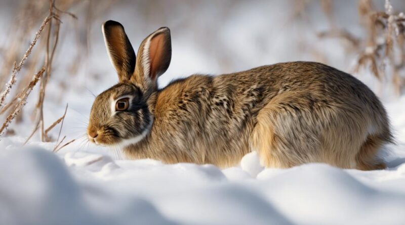 wild rabbit adaptation strategies