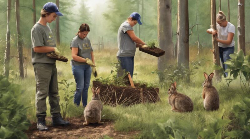 wild rabbit conservation initiatives