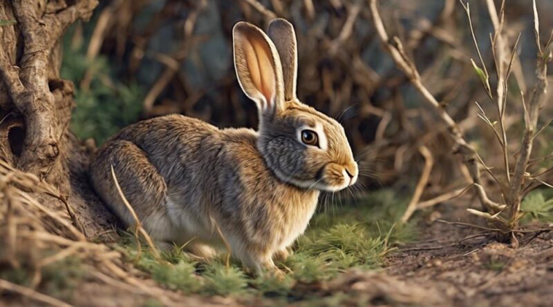 wild rabbit survival strategies